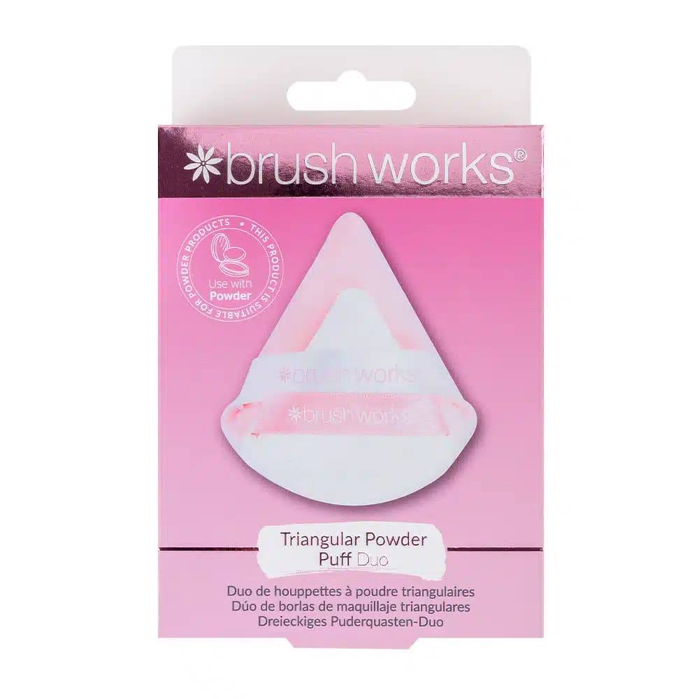 Brushworks Powder Puff Duo