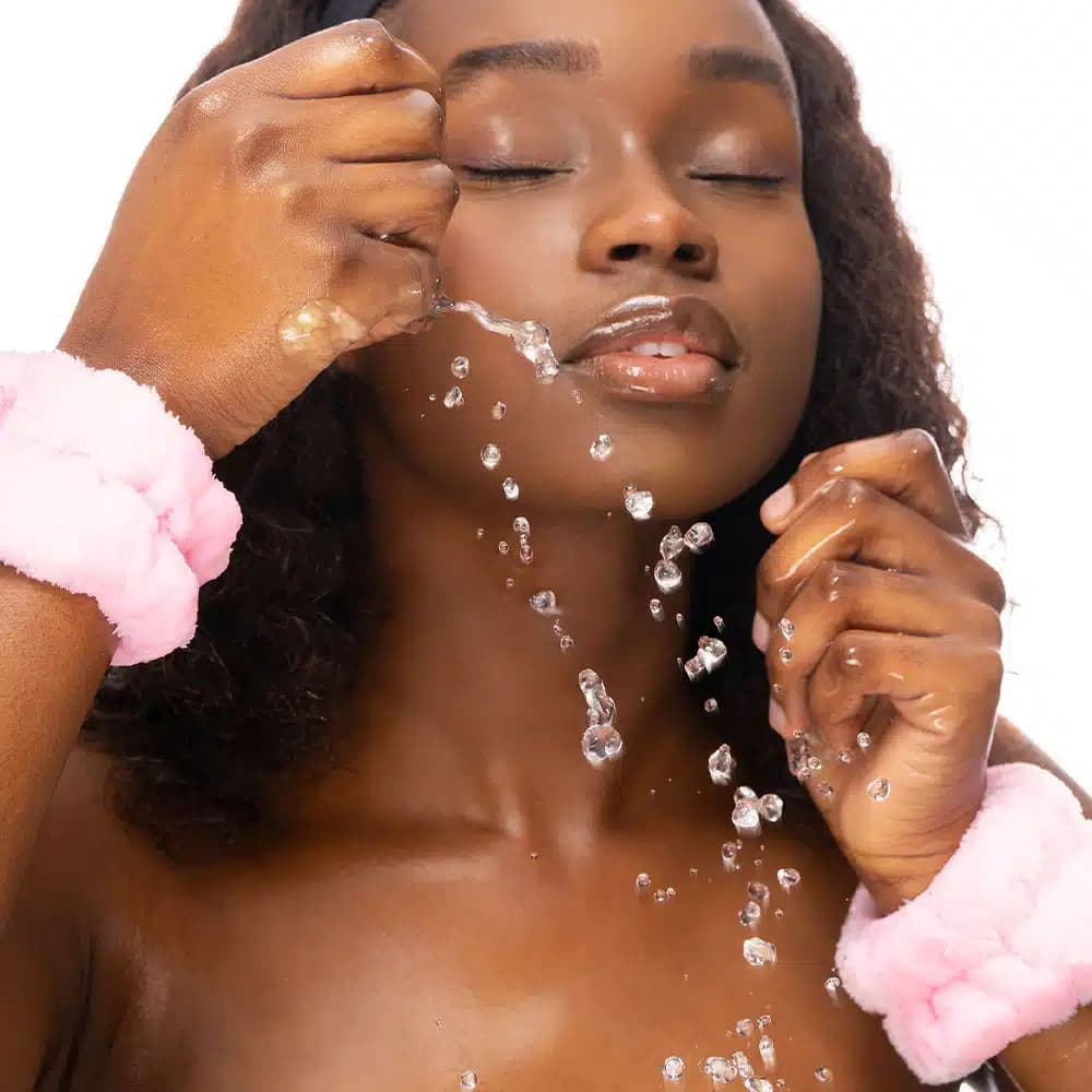 Brushworks Wrist Wash Bands worn