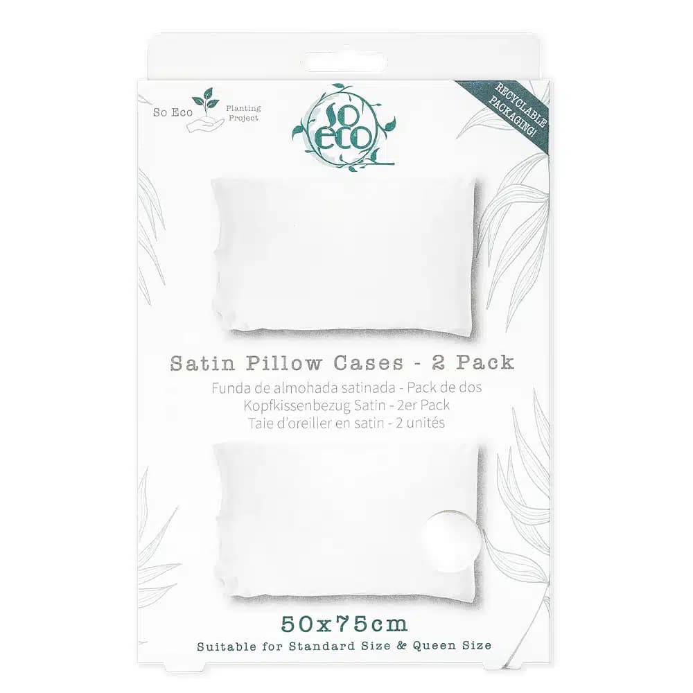 So Eco Satin Pillow Case